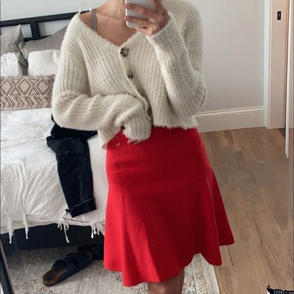 J. Crew Dresses & Skirts - J. Crew Wine Midi Skirt